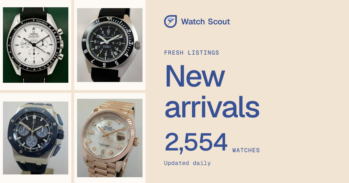 New Arrivals: Luxury Watches in Australia | Watch Scout