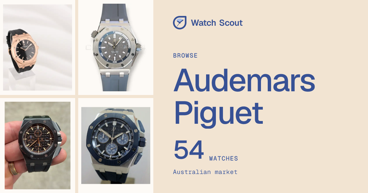 Audemars Piguet Watch Prices in Australia | $3.3k-$200k