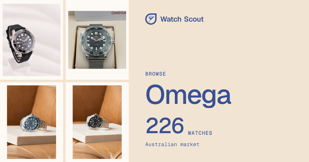 Omega Watches for Sale in Australia | 258 Listings